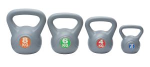 Quality Crossfit Cement Painting Fitness Equipment Kettlebells Plastic Kettlebell wholesale