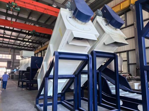 Customized Agricultural Film Recycling Machine 1500kg/Hr Waste Film Recycling