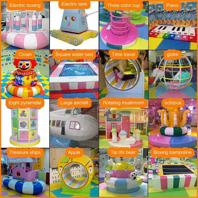 Shopping Mall Play Center Kids Entertainment Equipment For Kids Indoor Playground