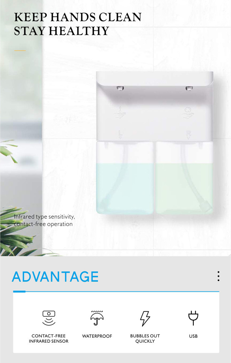 USB Automatic Sensor Liquid Soap Dispenser