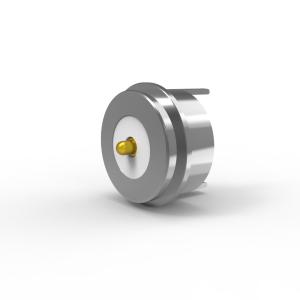 Quality White Round Magnetic Connector 5A 12v Magnetic Connector Corrosion Resistant With LCP Housing wholesale
