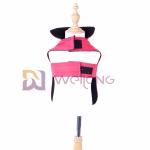 Polar Fleece Reflective Stripe Christmas Pet Jacket BSCI For Outdoor