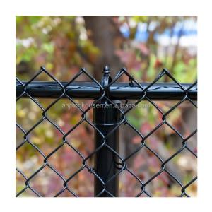 Quality Pressure Treated Wood Galvanized Chain Link Fence for Garden Decoration PVC Coating wholesale