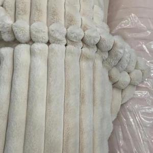 Quality Faux Fur Fluffy Fabric Material Iso9001 wholesale