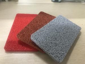 Quality Kindergarten Grounds 2mm 4mm Red Grey EPDM Rubber Granules wholesale