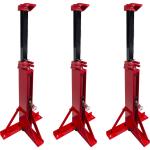 Hydraulic Grain Silo Lifting Jacks for Enamel Tank Min Height 800mm Red or