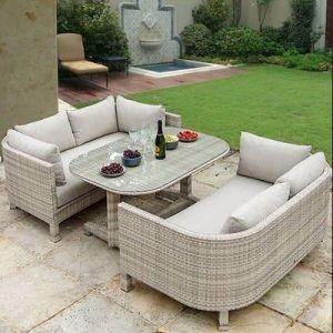 DY-NC1 Balcony Rattan Sofa and Chair for Courtyard Rattan Weaving Advanced