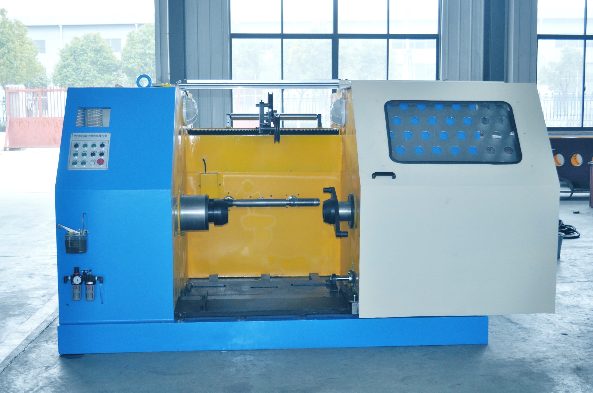 Electrical Wire And Cable Accessories , Compacting Take Up Machine