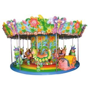 Quality 18 seats merry go round for family entertainment in amusement park wholesale