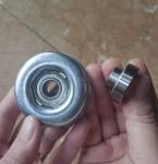 Stampeded Flanged Conveyor Roller Bearings 6202zz 10mm-47mm