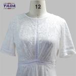 Fashion lace kate middleton wrap shirt dress plus size for women elegant