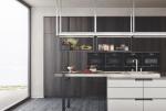 Modern Style Waterproof Fireproof Wooden Modular Kitchen Cabinets with Durable