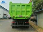 U Shape Bucket 10 Wheel SINOTRUK HOWO Tipper Truck With Tubeless Tire