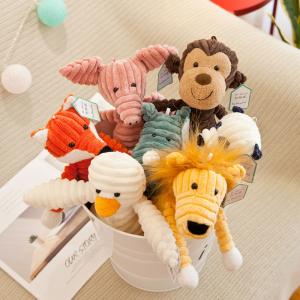 Quality Colorful Cute Plush Dolls Multiple Animals Images For Gift / Decorations wholesale