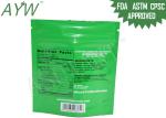 Opaque Plastic Lockable Medication Bag , Stand Up k Bags For Vegan Energy Weed