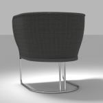 Powder Coated Rattan Garden Corner Sofa
