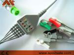 Fukuda Denshi Compatible 5 Lead Clip Direct-Connect ECG Cable for Dynascope DS