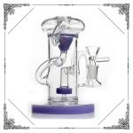 10 Inches 5MM Thickness Showerhead Percs Bongs Smoking Water Pipe