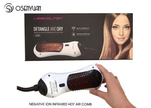 Quality Electric Power Infrared Hair Dryer Brush 50/60Hz With 360 Degree Swift Cord wholesale