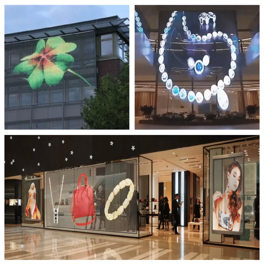 film transparent led display