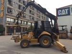 Used Caterpillar Wood Working Machine 416e Timber Backhoe Loader Grab Pipe