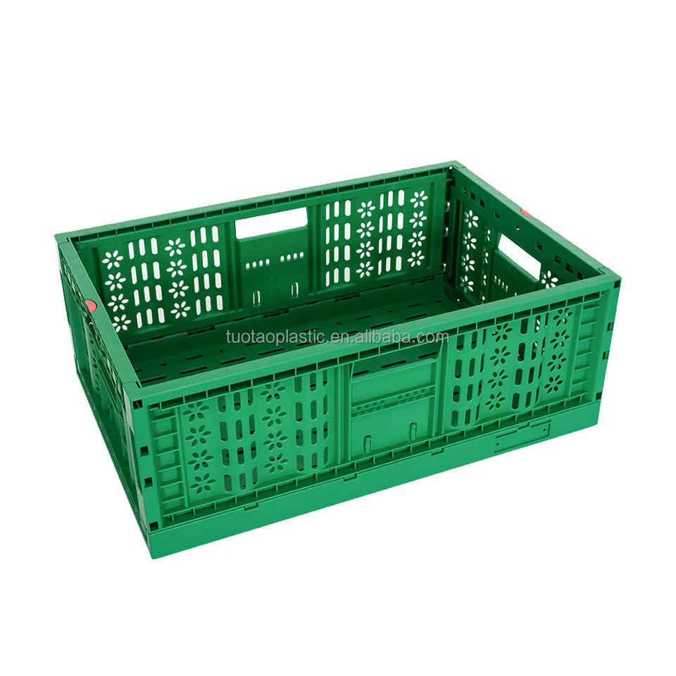 Foldable PE Plastic Collapsible Crate for Industry Storage Turnover in Home Office