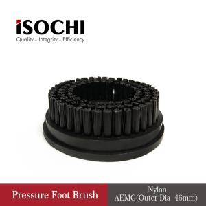 Quality Nylon Pressure Foot Brush 46mm Outside Diameter For AEMG Routing Machine wholesale