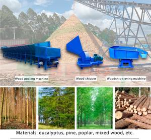 Quality 380V 3000KG Wood Peeling Machine Peeling Rate 95% wholesale