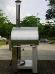 430 Stainless Steel Wood Burning Pizza Oven Easily Move