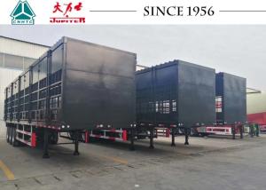 Quality 3 Axle High Side Wall 2500mm Fence Trailer For Gabon wholesale