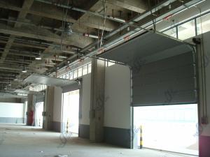 Quality Standard Lift Auto Industrial Sectional Door Insulated Sectional Garage Doors 40mm Thickness wholesale