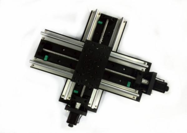 High Accuracy motorized XY linear translation stage 150mm - 400 mm