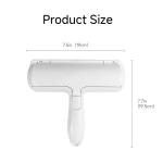 Customized Pet Hair Remover Brush White Reusable Dog Hair Roller