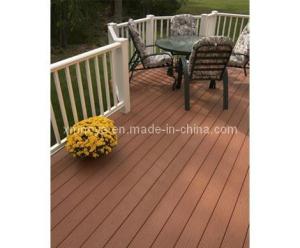Quality Garden Flooring Decoration WPC Wood Composite Decking Board 450*75*18mm in Brown Color wholesale