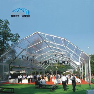 Quality Exterior Polygon Tent PVC Coated Fabric Big Festival Celebration Use wholesale