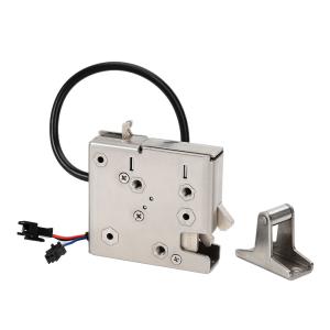 China Concealed Remote Electrical Cabinet Locks 12V Solenoid Electric Scooter Lock on sale