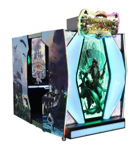 Quality A Pirate Boat Shooting Game Machine 55 Inch LCD Monitor With 12 Months Warranty wholesale