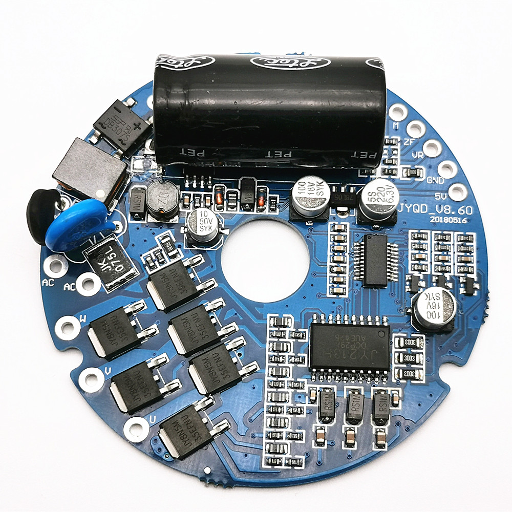 High Voltage JYQD-V8.6 Sensorless Brushless BLDC Driver Board Control