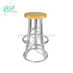 Modern aluminum bar furniture table and chair for club