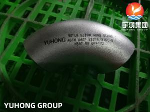 China A403 WP304 WP304L WP316 Stainless Steel Seamless Pipe Fittings Elbow 45Deg 90Deg 180Deg 1/2 NB - 48 NB on sale