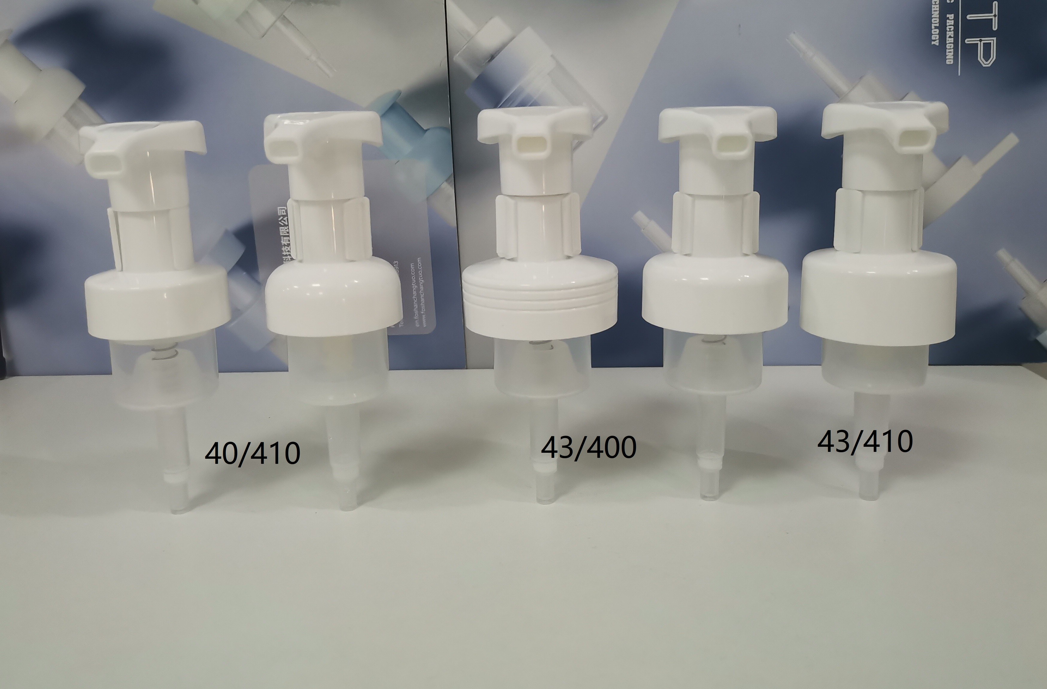 Customized Plastic Lotion Pump With Screw Closure