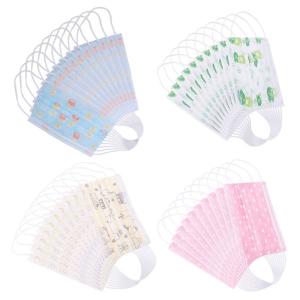 Quality Antibacterial Children'S Disposable Face Masks High Filtration Capacity Colorful wholesale
