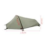210T Polyester Camping Outdoor Tents Widened Breathable Hooped Bivvy Bag Tent