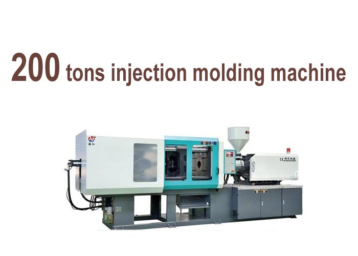 200 tons plastic injection molding machine CE ISO9001