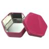 Buy cheap Recycled Food Tins for Cookies Customized Tin Boxes for Sale Hexagonal Metal Tin from wholesalers