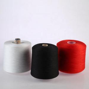 Quality TFO 100 Recycled Polyester Yarn Eco Friendly GRS Certificate wholesale