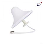 Indoor signal amplifier 2.4g N Male Female White ABS Omni Wifi Ceiling Mount