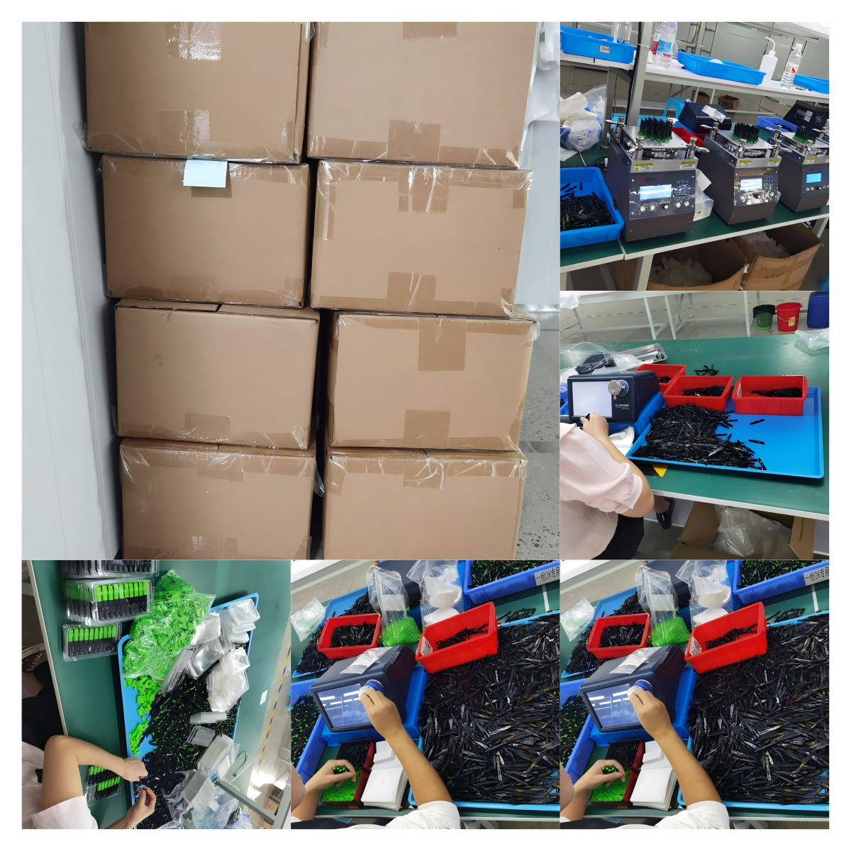 Quick Assembly Conector SC APC production line
