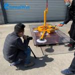 DC Batterry Powered Glass Vacuum Lifter Equipment 400kg 1000kg 1200kg