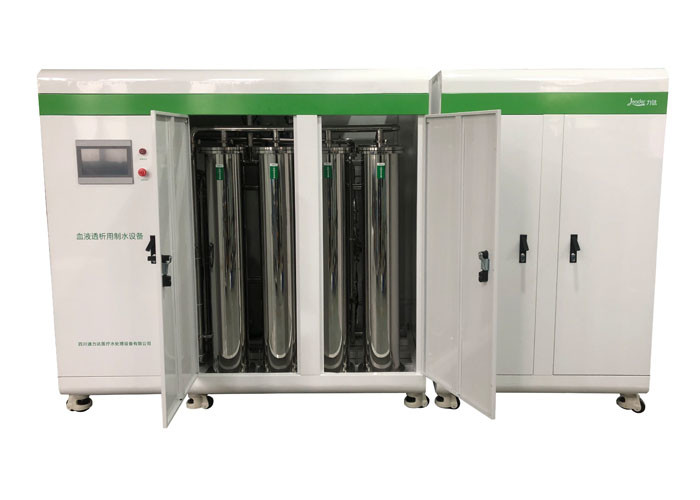 Hemodialysis Medical Water Treatment Plant RO System Cabinet Type 3000L Per Hour